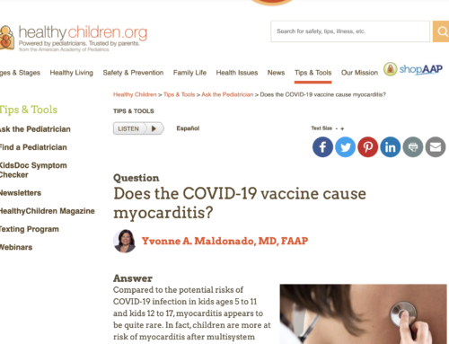Does the COVID-19 vaccine cause myocarditis?